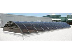 Plastic Barrel Vault Skylights